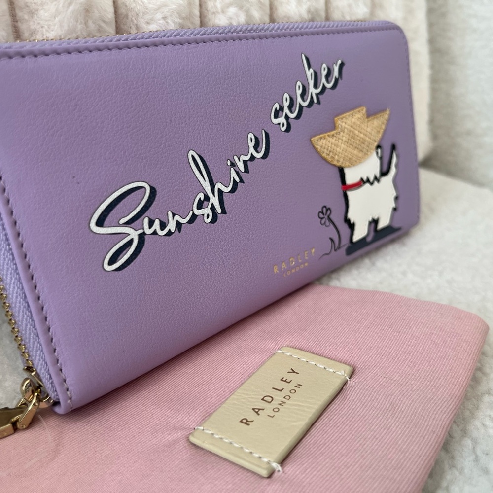 RADLEY LONDON Purple and Pink Wallet